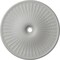 Ekena Millwork Galveston Ceiling Medallion (Fits Canopies up to 5 7/8"), 51"OD x 3 5/8"ID x 3 3/8"P, Frost CM51GLFRF - alternate 1